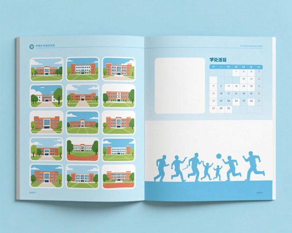 瀚峰學(xué)校宣傳冊設(shè)計(jì)制作案例