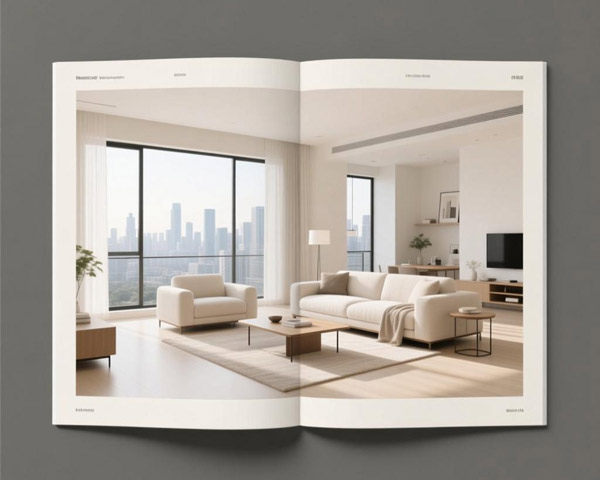 景威房地產(chǎn)宣傳冊設(shè)計制作案例