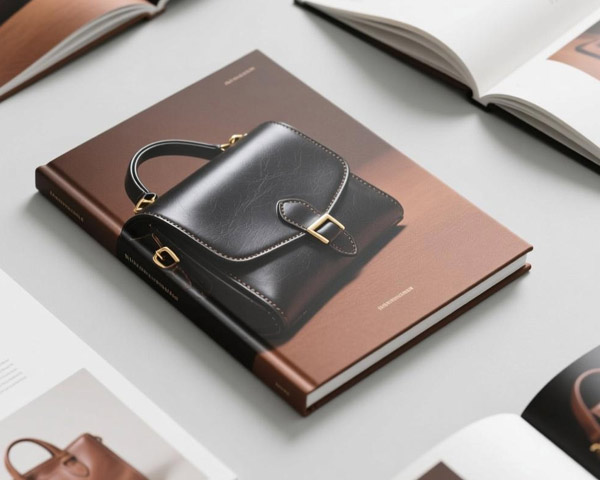 辰金焱皮具畫冊設計印刷案例