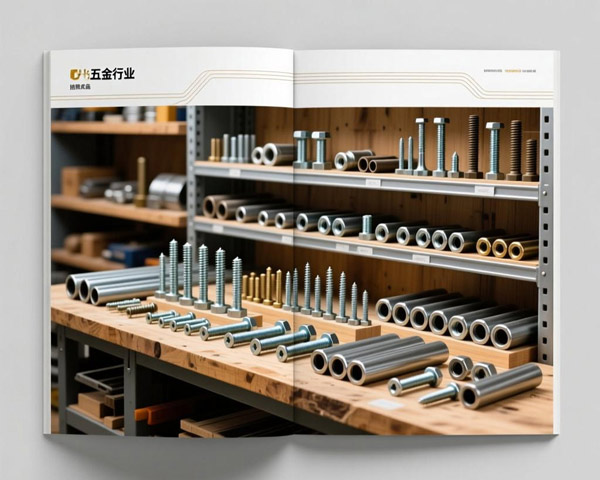 冠聯(lián)金五金宣傳冊設(shè)計制作案例