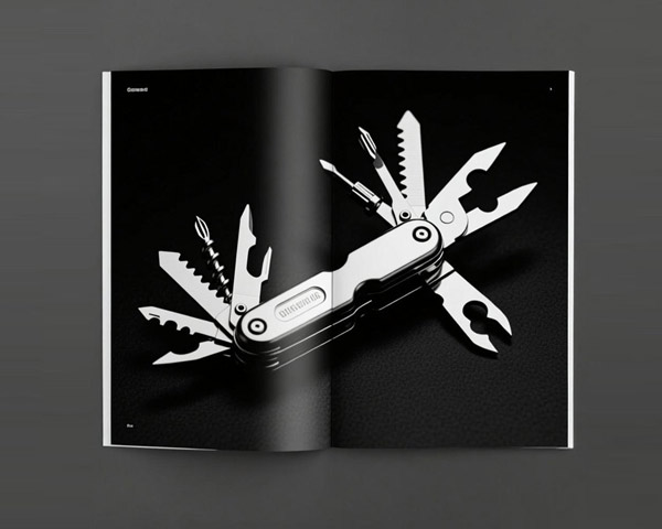 滿天星刀具宣傳冊(cè)設(shè)計(jì)制作案例