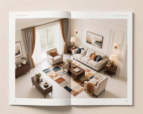 龍瑞凱裝飾畫冊設(shè)計印刷案例