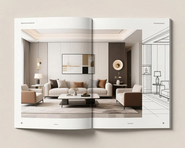 佩慶晶裝飾畫冊(cè)設(shè)計(jì)印刷案例