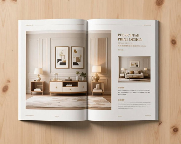 立天卓裝飾畫冊設(shè)計(jì)印刷案例