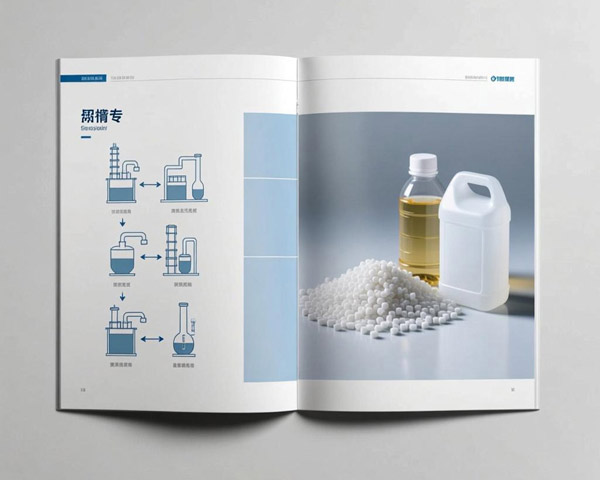 財冠科化工宣傳冊設(shè)計制作案例