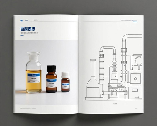 神韻鴻化工宣傳冊設計制作案例
