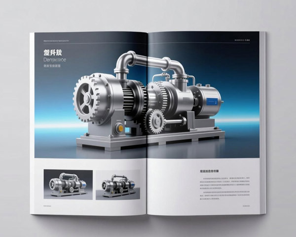 鑫滿義物流宣傳冊設計制作案例